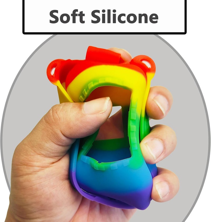 JCHPINE Silicone Cover Case for Bitzee Interactive Digital Pet and Case, Protective Skin Sleeve for Bitzee Virtual Electronic Pets Accessories (for Original 15 Animals) (Multicolor) - Image 4